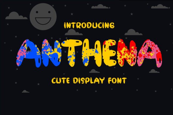 Anthena: The Sweet Display Font for Joyful, Elegant Designs