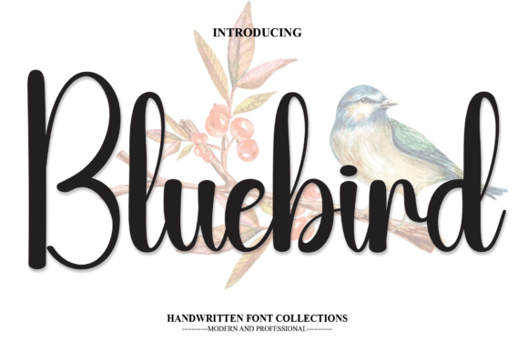 Bluebird: The Sweet, Friendly Handwritten Font for Your Projects