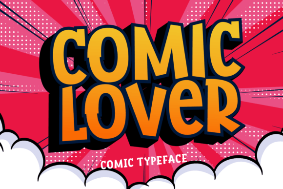 Comic Lover: A Display Font with Retro Charm