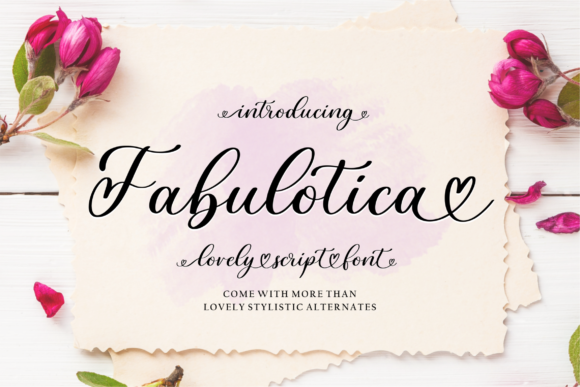 Fabulotica: A Stylish Script for Modern Branding