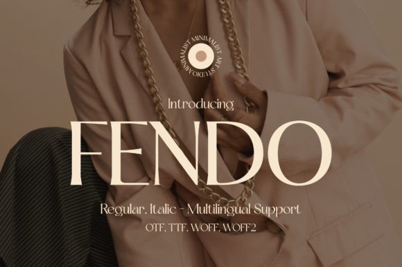 Fendo: A Serif Font for Timeless Branding