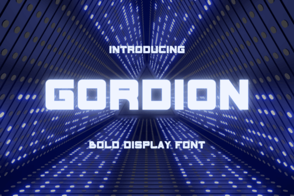 Gordion: A Modern Sans Serif for Crisp, Versatile Design