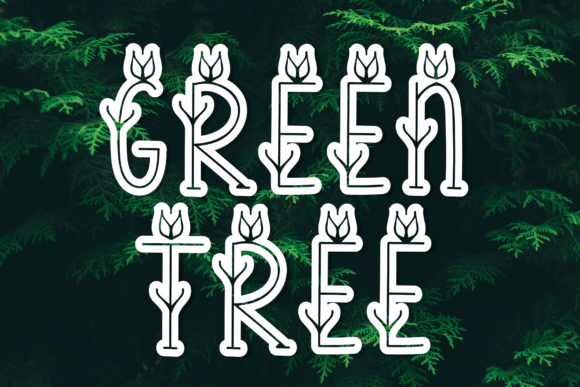 Green Tree Font: The Friendly Touch Your Designs Need