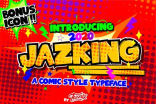 Jazking: A Display Font That Demands Attention