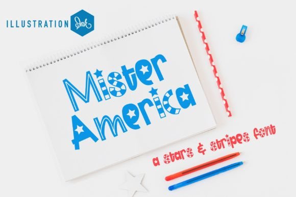 Mr. America: A Display Font with Patriotic Punch