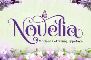 Novelia: A Fresh Take on Elegant, Swashy Typography