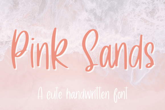 Pink Sands: A Handwritten Font for Distinctive Designs