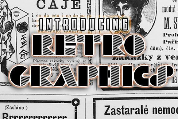 Retro Graphics: A Display Font with Vintage Soul