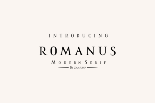 Romanus: A Modern Serif for Timeless Elegance