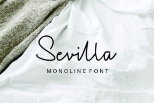 Sevilla: The Modern Mono Line Font for Clean, Bold Design