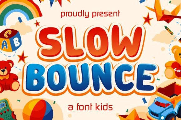 Slow Bounce: The Playful Display Font That Brings Joy to Design