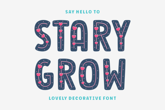 Stary Grow: A Sleek Script for Modern Branding