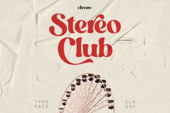 Stereo Club: Crafting Visual Stories with Retro Elegance