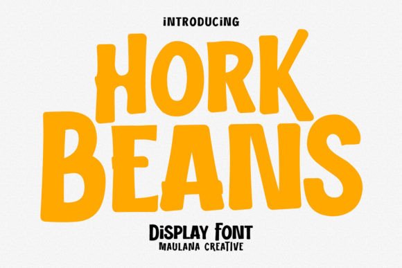 Why Hork Beans is the Casual Font Your Projects Need